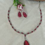 American Diamond Necklace Set