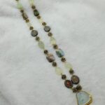 Turkish pieces and Agate Stone Necklace