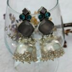 Real Monalisa Stone Earrings