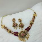 2 Gram Gold Necklace Set