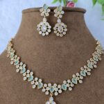 Gold-Plated Stone-Studded Artificial Jewellery Set for Women