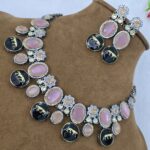 Sabyasachi Quartz Stone Necklace Set for Women