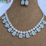 American Diamond Necklace Set for Women