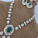 Amrapali Stone-Studded & Polki Necklace Set for Women