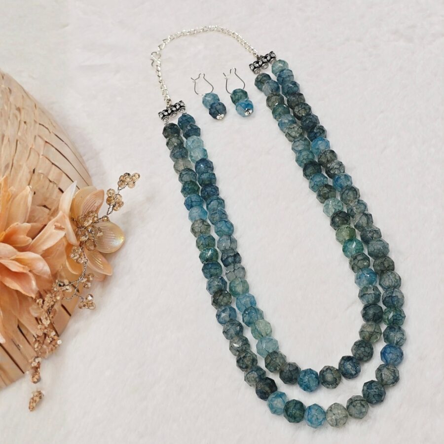 Blue Stone Necklace