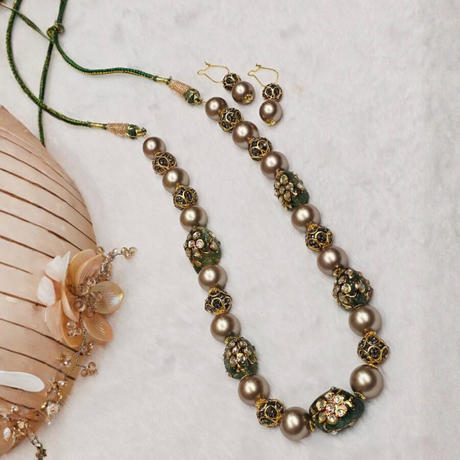 Tanjore Art Necklace