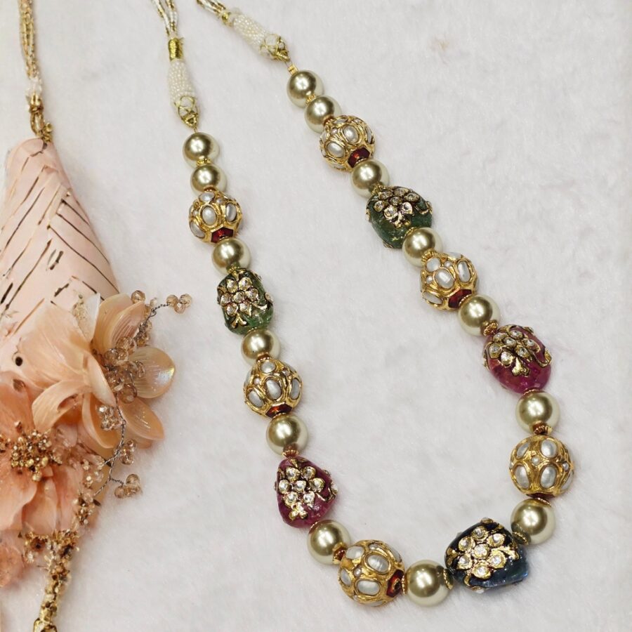 Tanjore Art Necklace