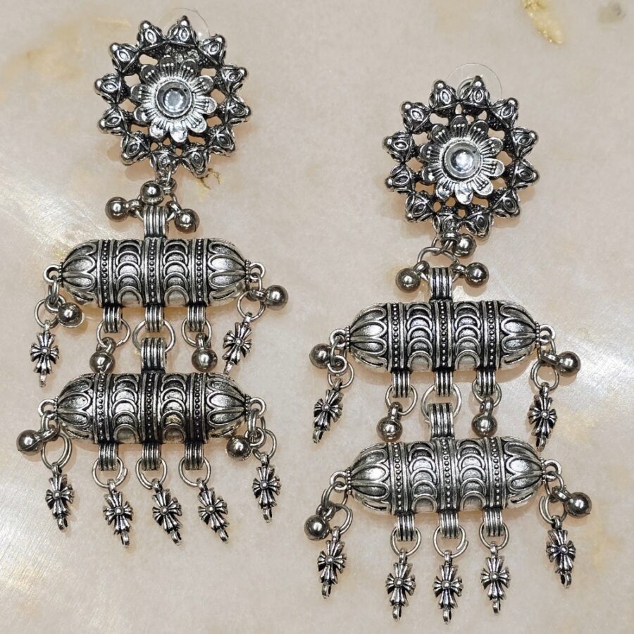Oxidized Earrings