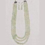 Natural Pranite Stone Necklace - Image 2
