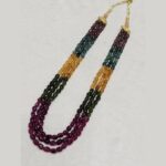 Multitourmaline Stone Necklace - Image 3