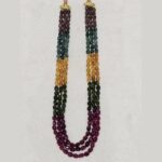 Multitourmaline Stone Necklace - Image 4