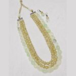 Lemon Quartz Stone Necklace - Image 3