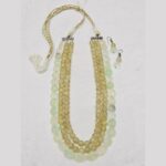 Lemon Quartz Stone Necklace