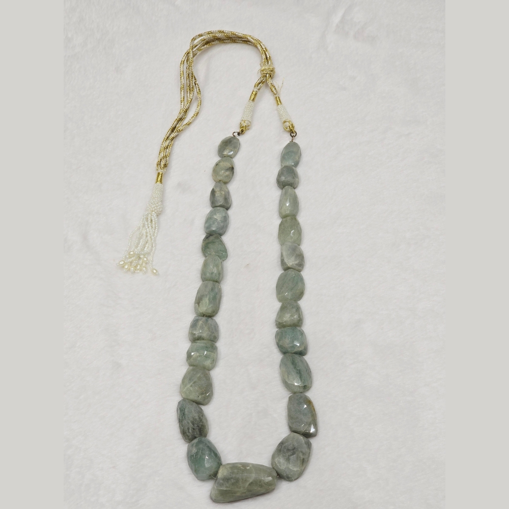 16 Aquamarine Stone Necklace - Image 1