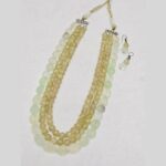 Lemon Quartz Stone Necklace - Image 2