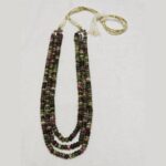Ruby Zoisite Stone Necklace