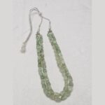 Natural Aquamarine Stone Necklace