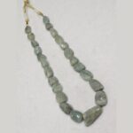 Aquamarine Stone Necklace - Image 3