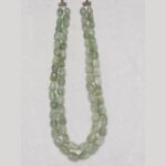Natural Aquamarine Stone Necklace - Image 2
