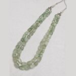 Natural Aquamarine Stone Necklace - Image 3