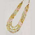 Golden Rutile Stone Necklace - Image 2