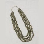 Nautral Pranite Stone Necklace - Image 3