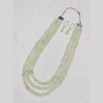 Natural Pranite Stone Necklace - Image 3