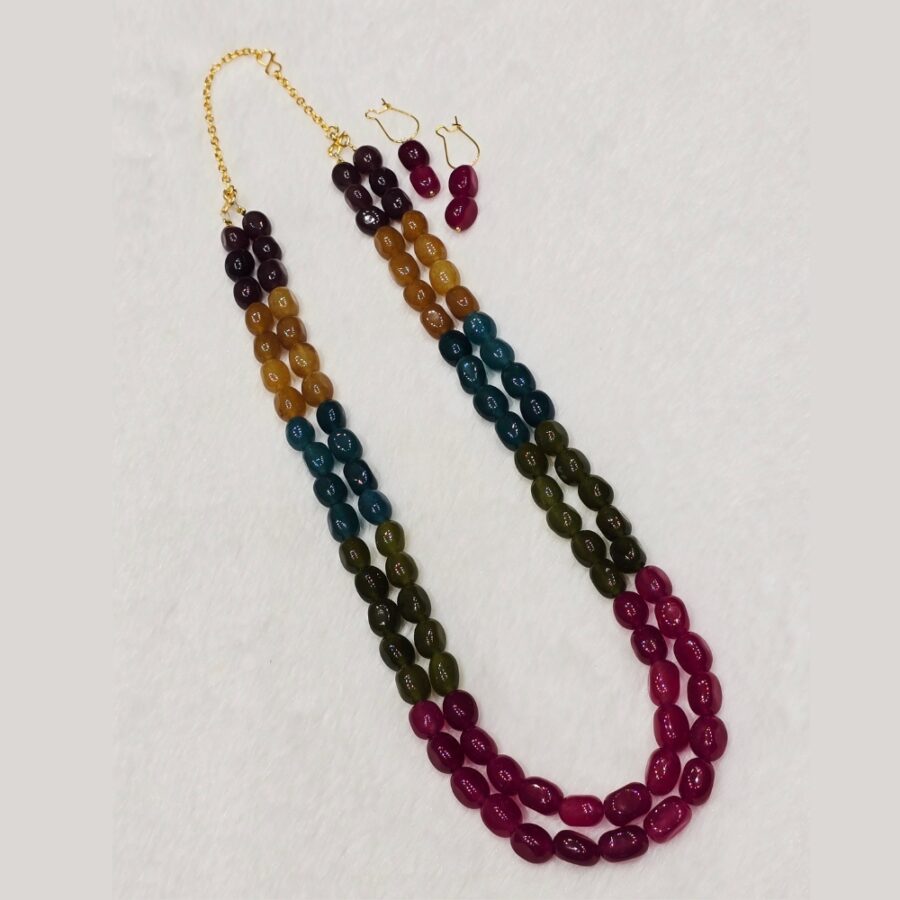 Tourmaline Stone Necklace