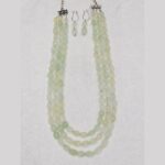 Natural Pranite Stone Necklace - Image 4