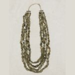 Nautral Pranite Stone Necklace