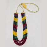 Multigemstone Beaded Necklace