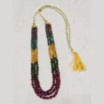 Multitourmaline Stone Necklace