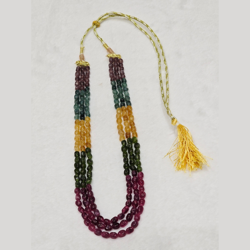 9 Multitourmaline Stone Necklace - Image 1