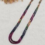 Multicolor Beaded Necklace - Image 3