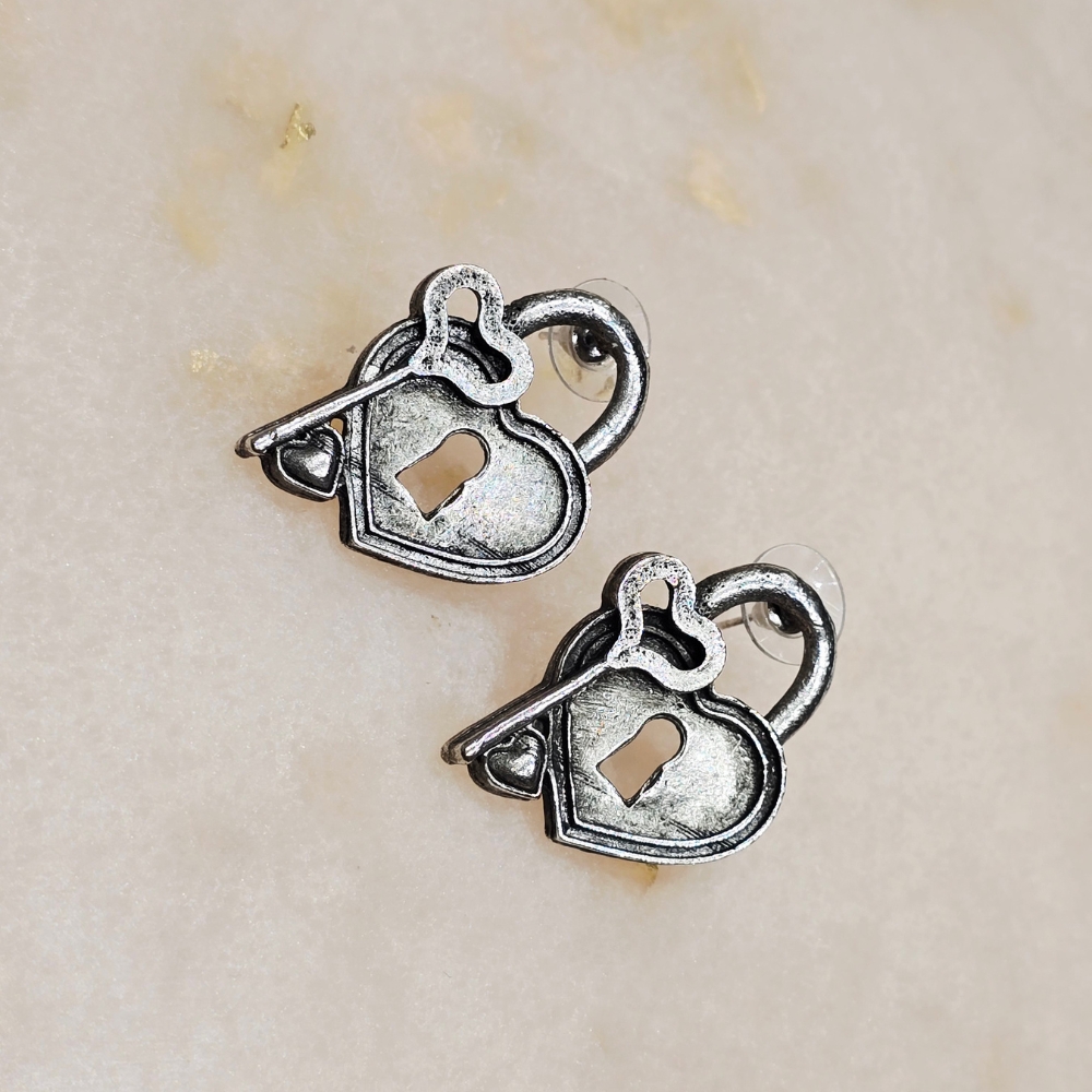 1-121.jpg Oxidized Earrings - Image 1