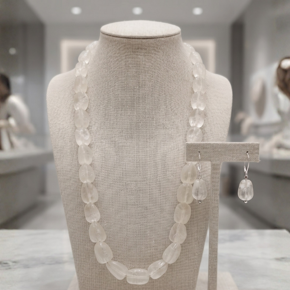 1 Real Crystal Necklace - Image 1