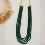 Green Beaded Necklace - Image 3