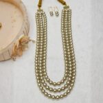Light Golden Pearl Necklace - Image 4