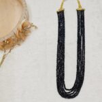 Black Beaded Necklace - Image 3