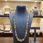 Real Golden Rutile Stone Necklace