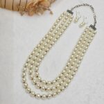 Shell Pearl Necklace - Image 3