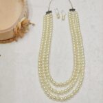 Shell Pearl Necklace - Image 3
