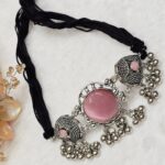 Pink Oxidized Necklace - Image 2