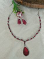 American Diamond Necklace Set