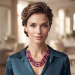 Rare Ruby Stone Necklace - Image 2