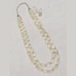 Real Lemon Quartz Stone Necklace - Image 3