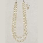 Real Lemon Quartz Stone Necklace - Image 4