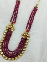 Kundan Necklace Set - Image 4