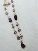 Barook with blend of moonstone agate stone necklace - Image 2
