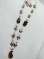 Barook with blend of moonstone agate stone necklace - Image 4